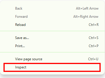 Inspect